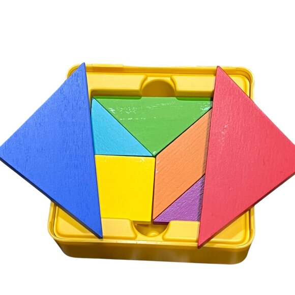 Osmo Tangram Puzzle Game For Kids with Storage Box - Picture 2 of 3